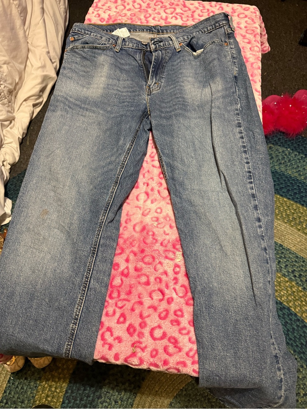 Levi's Light Blue Straight-Leg Women's Jeans